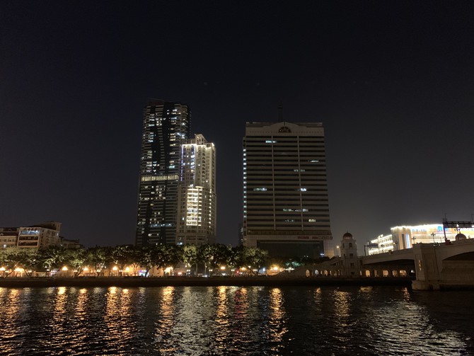 一加6T/iPhone Xs拍照样张对比:超级夜景模式
