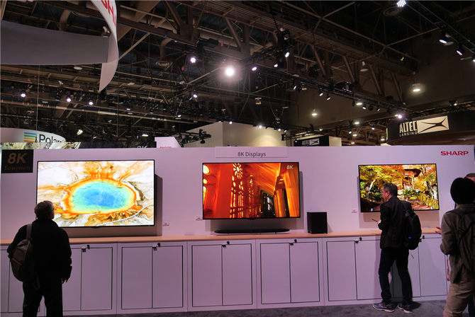 夏普2019CES展台揭秘:用8K与AIoT技术改变世