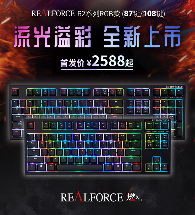 ߼ݼREALFORCE²ƷR2ϵRGBʽʼ