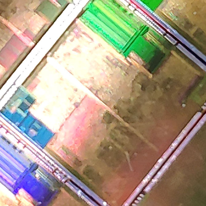 手机秒杀放大镜 荣耀V20 4800万像素挑战微观晶体管