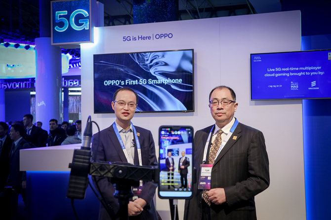 OPPO实现全球首次5G手机微博视频直播