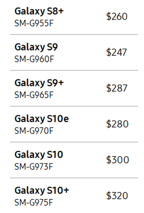 ɱˤֻ Galaxy S10Ļά޷ѽʷ
