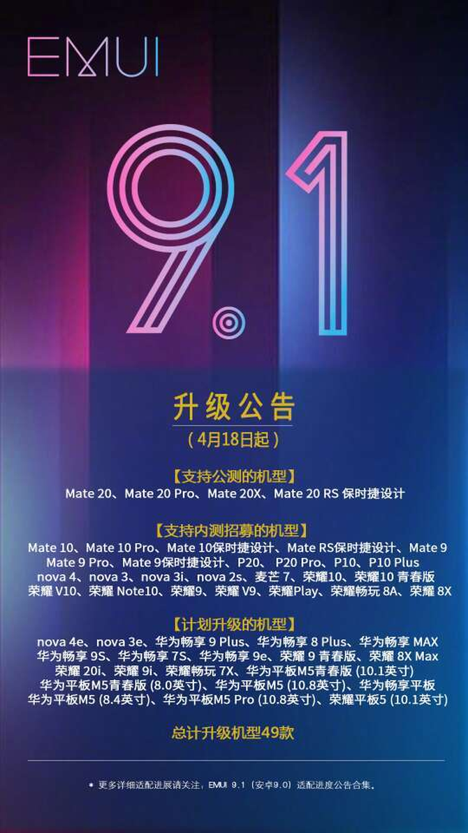 ۸һһǰEMUI9.1з۱