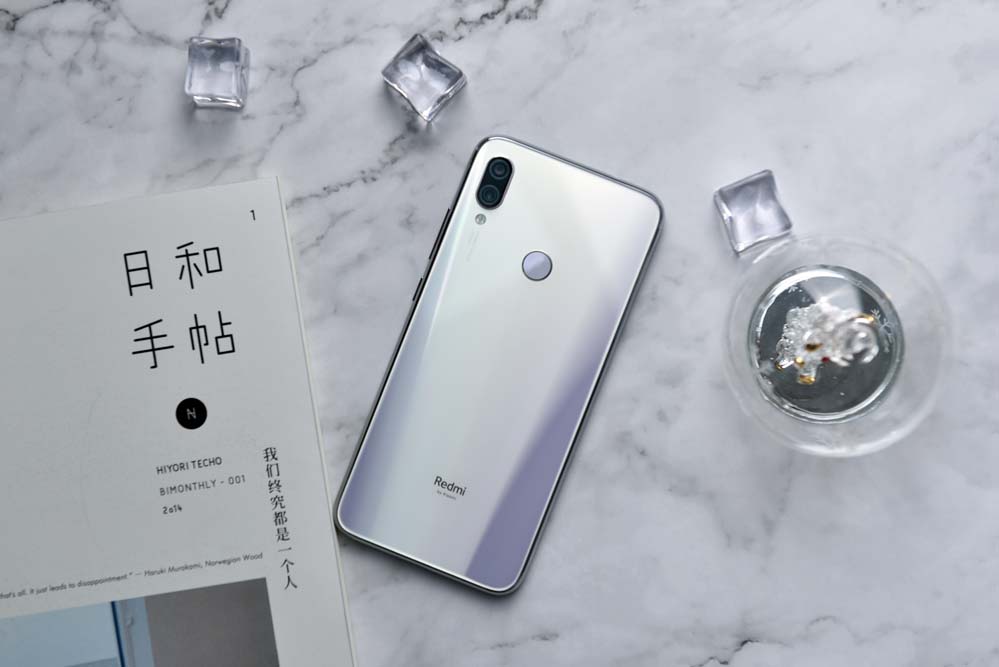 颜值出众 redmi note 7 pro镜花水月开箱