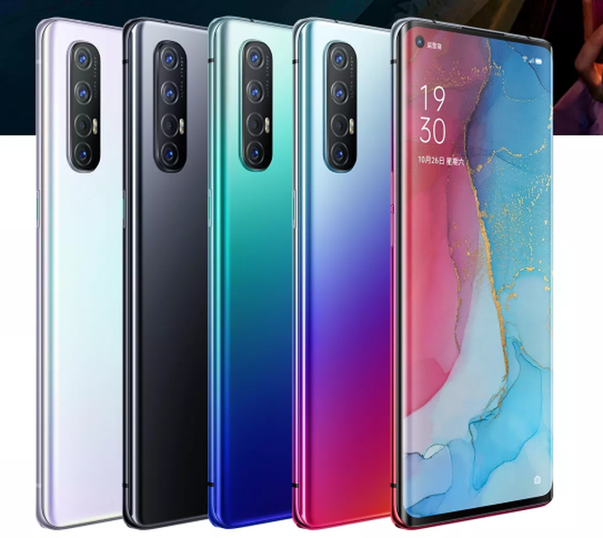 ʼֵʵ OPPO Reno3 Pro Pantoneưǳ