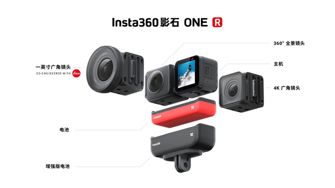 ⿨Insta360Ӱʯྵͷ˶ONE R