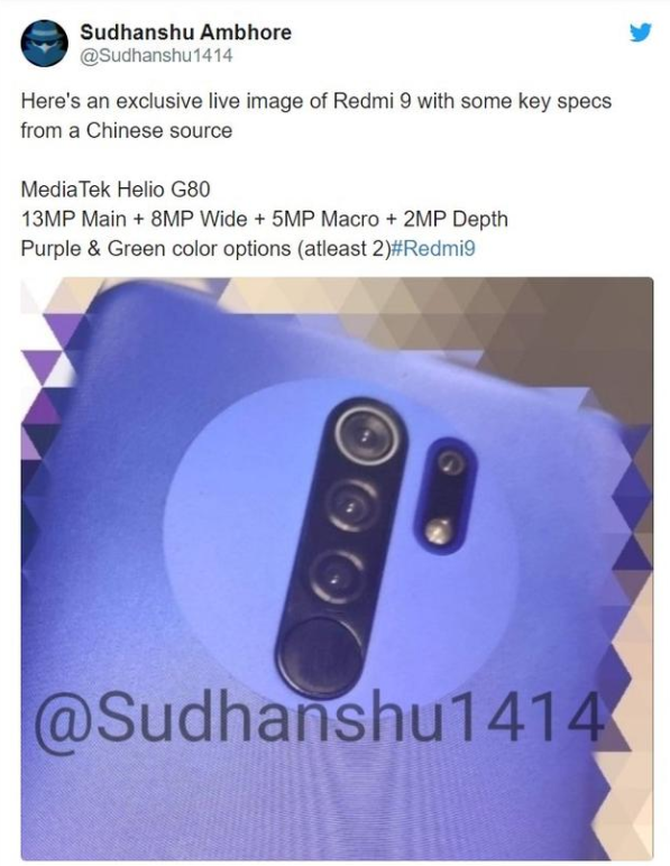 +ʽָģ飬Redmi 9ͼع