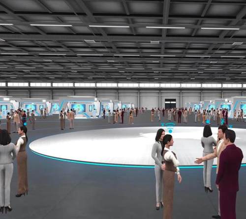 银河会展中心，蛰伏六年，或将领跑云上会展！