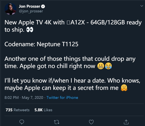 һApple TV9·A12X