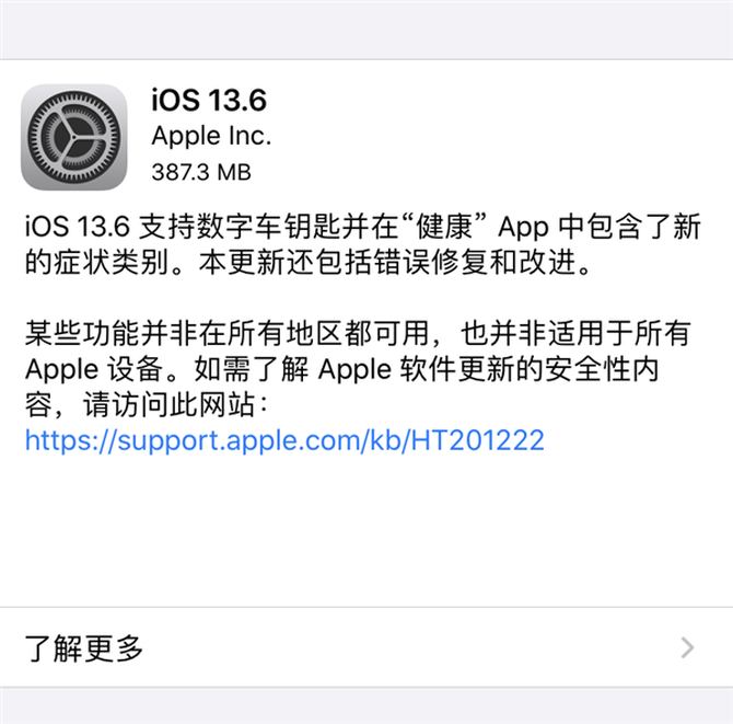 ƻʽiOS 13.6iPhone