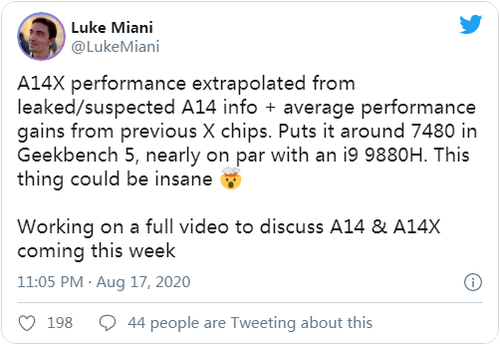 ƻ��A14XоƬ�����ع⣬�����˺˿��i9��ѹ������