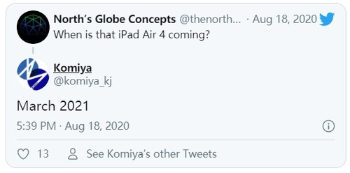 iPad Air4����ʱ���ع⣬����ӵ��ר�õ���ؼ���