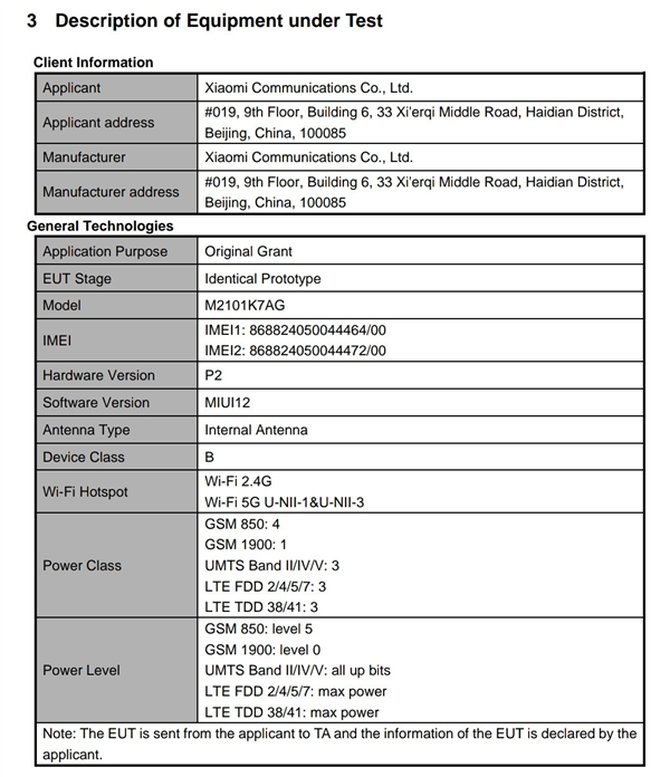 Redmi Note 10��FCC��֤��ԤװMIUI 12����֧��4G