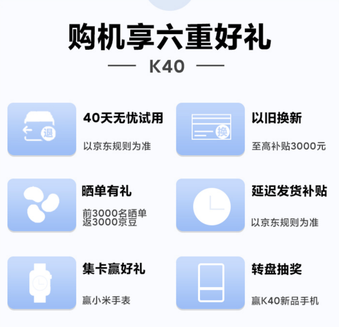 Redmi K40ϵ����ʽ����������ͬ������Ԥ����40��������