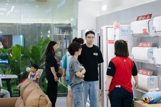 “酷暑”叠加“奥运”双重热京东自营大店迎来空调、冰箱、彩电置换热潮