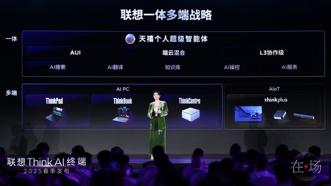 九游娱乐：联想ThinkAI终端春季新品发布：五大黄金应用重塑AI办公体验(图5)