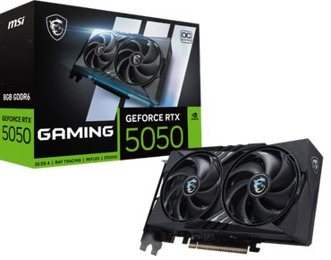 微星GeForce RTX 5050系列顯卡全新亮相！