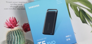 三星 T5 EVO 8TB：8TB 的移动固态硬盘，容量天花板，兼具性能和便携，大容量存储必选