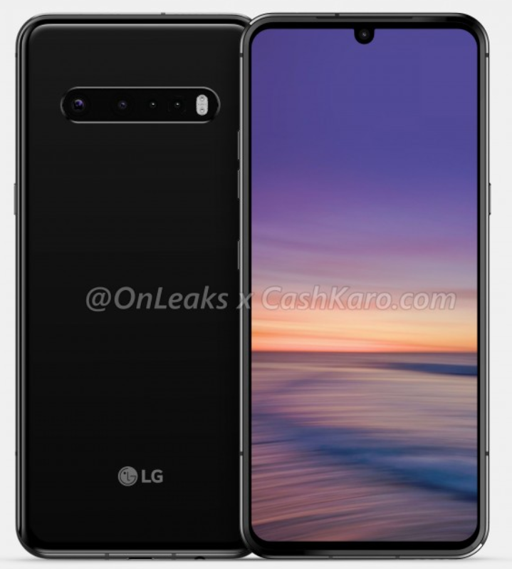 LG G9渲染图曝光！后置四摄，保留G8X设计