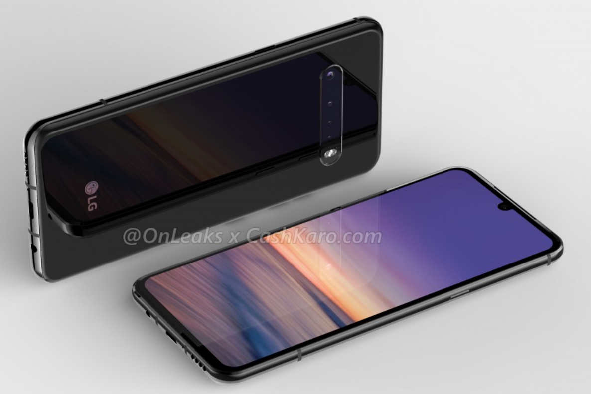 LG G9渲染图曝光！后置四摄，保留G8X设计