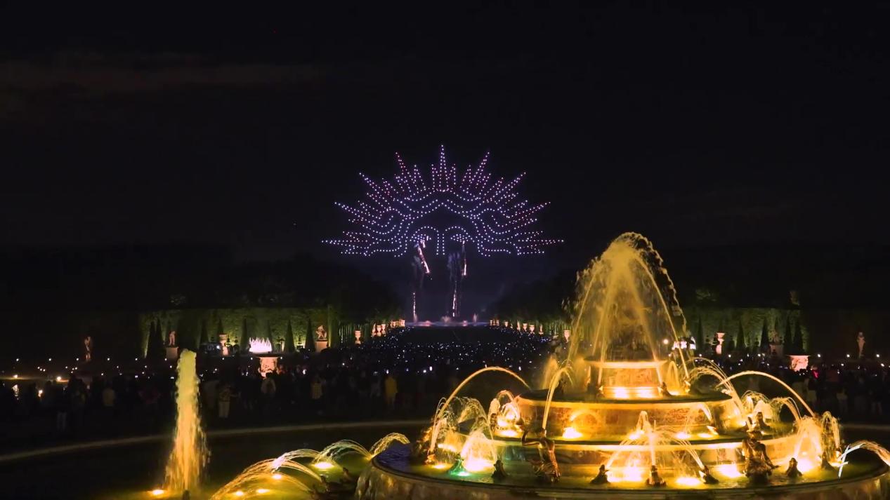 火的夜曲（600架）2023 - 凡尔赛宫 - frame at 2m27s