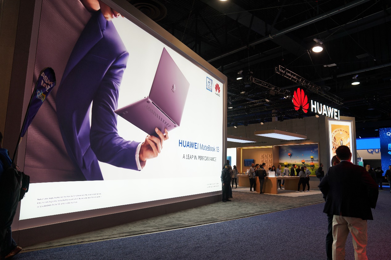 CES 2019:华为MateBook 13笔记本再掀新一轮