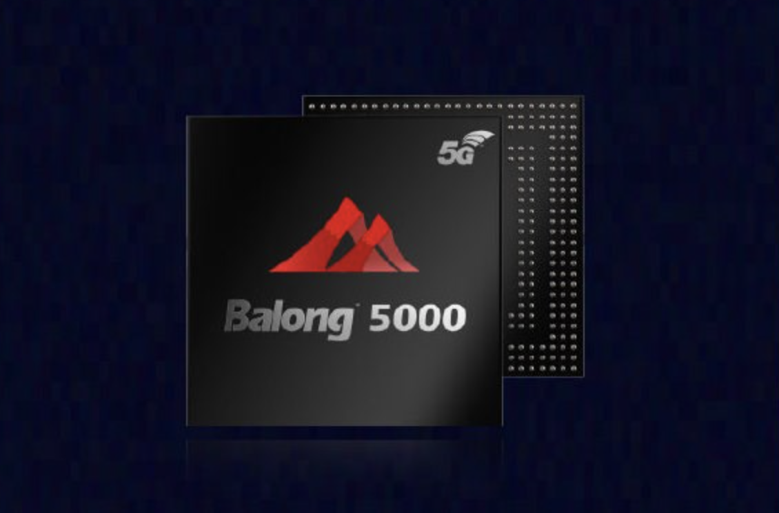 巴龙5000芯片树立5G标杆 华为5G折叠屏手机