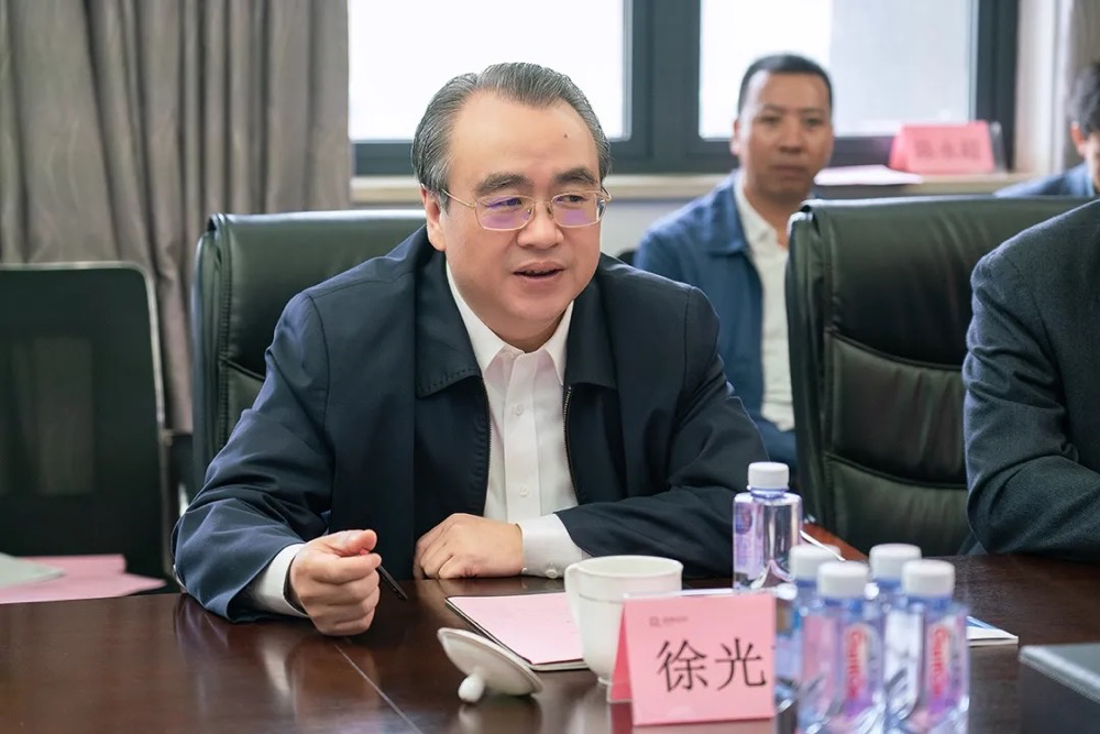 丽水市委常委徐光文到访融象数科,数字化赋能产业经济