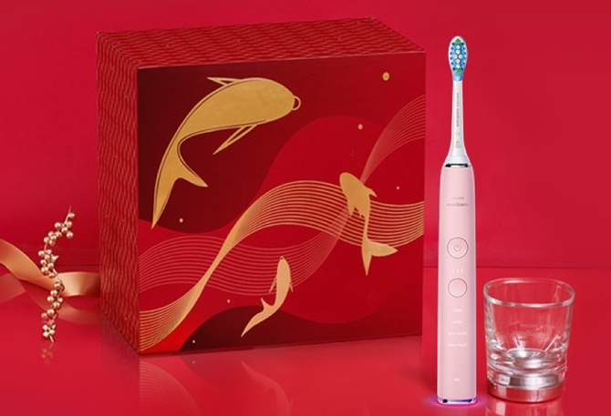 年货节选这款飞利浦sonicare锦鲤礼盒,带来好运和健康!