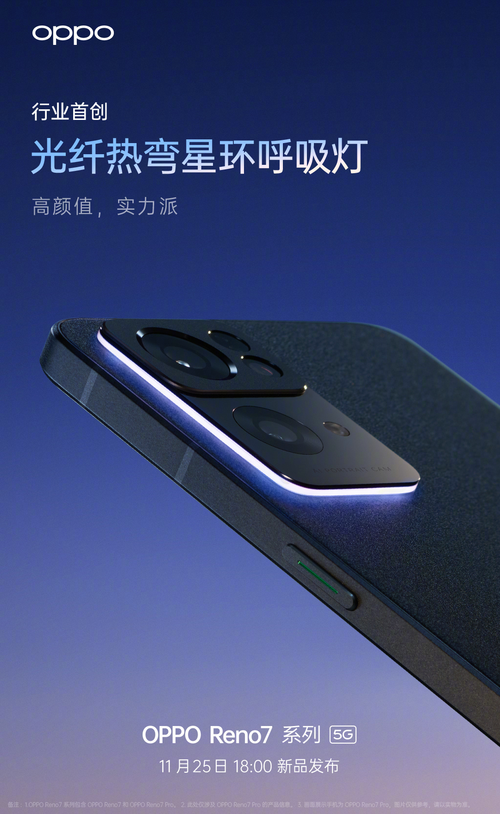 星环呼吸灯 星雨光刻工艺,oppo reno7即将发布,这颜值稳了-手机专区