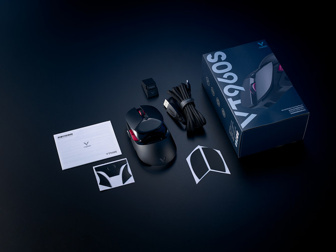 新品升级v无线游戏技术3370传感器雷柏vt960s鼠标到手仅279元