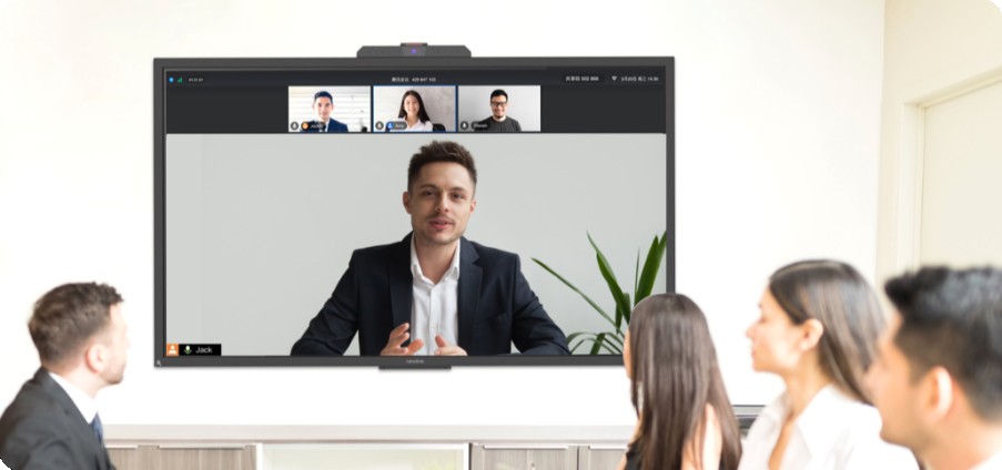 67线下会议难题多腾讯会议rooms打造新一代云视频会议室解决方案