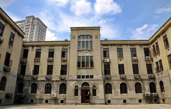 民国政府交通部旧址新交通部成立后,大力推进了电信事业的健康发展.