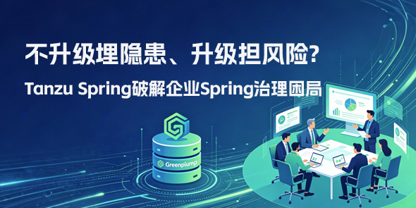 不升级埋隐患、升级担风险?Tanzu Spring破解企业Spring治理困局