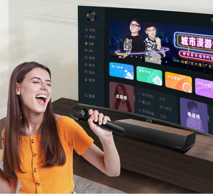 电视k歌没有话筒?教你怎么用手机充当麦克风,省钱又简单!